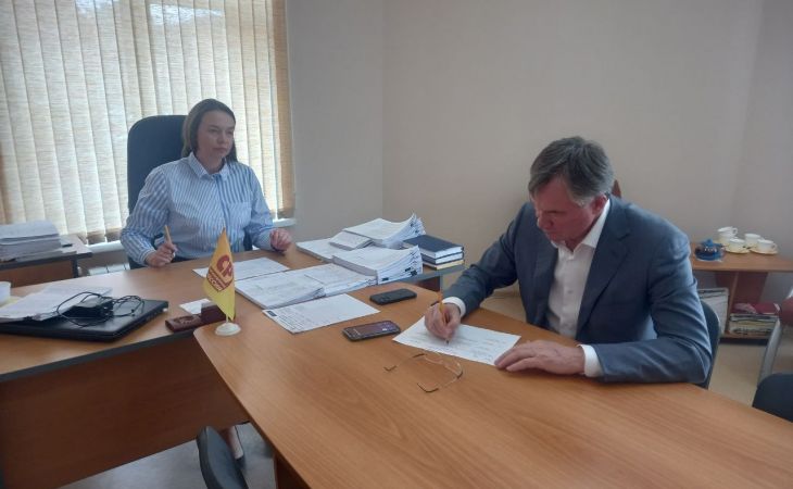 Прием Александра Терентьева
