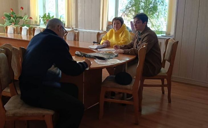 Приём депутата "Справедливой России - За правду" в Родинском районе