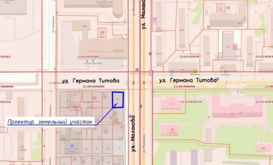 Проект здания на улице Германа Титова, 31