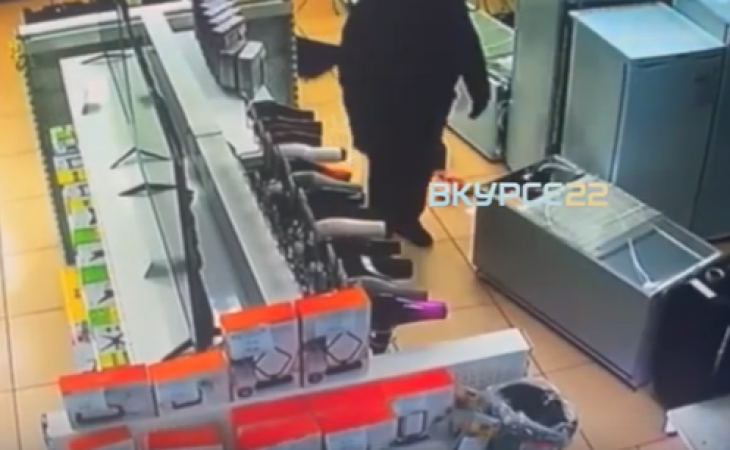 Дебош в магазине