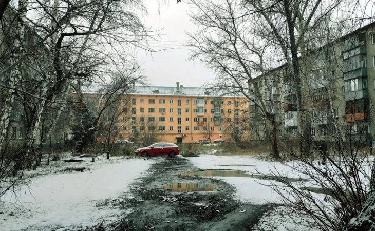 Весна в Барнауле 