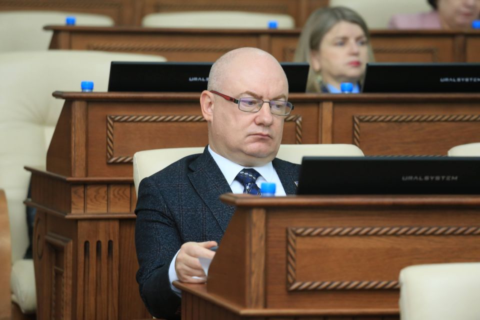Руководитель фракции "Коммунисты России" Сергей Малинкович