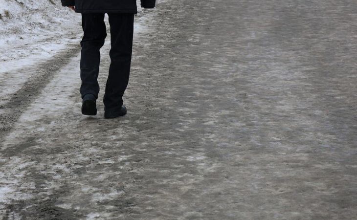 Оттепель в феврале в Барнауле 