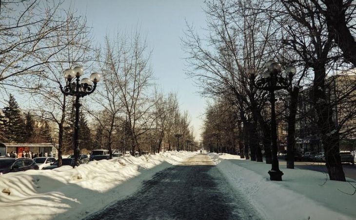 Весна в Барнауле