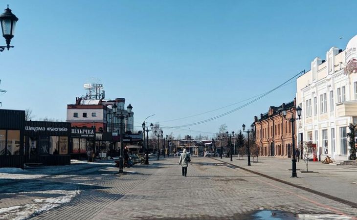 Солнечный март в Барнауле