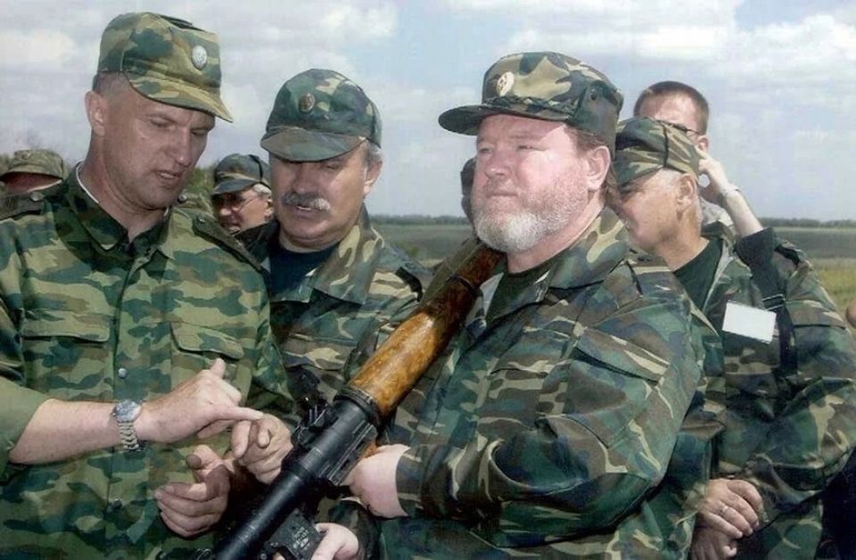 Алексей Сарычев и Михаил Евдокимов на военных сборах