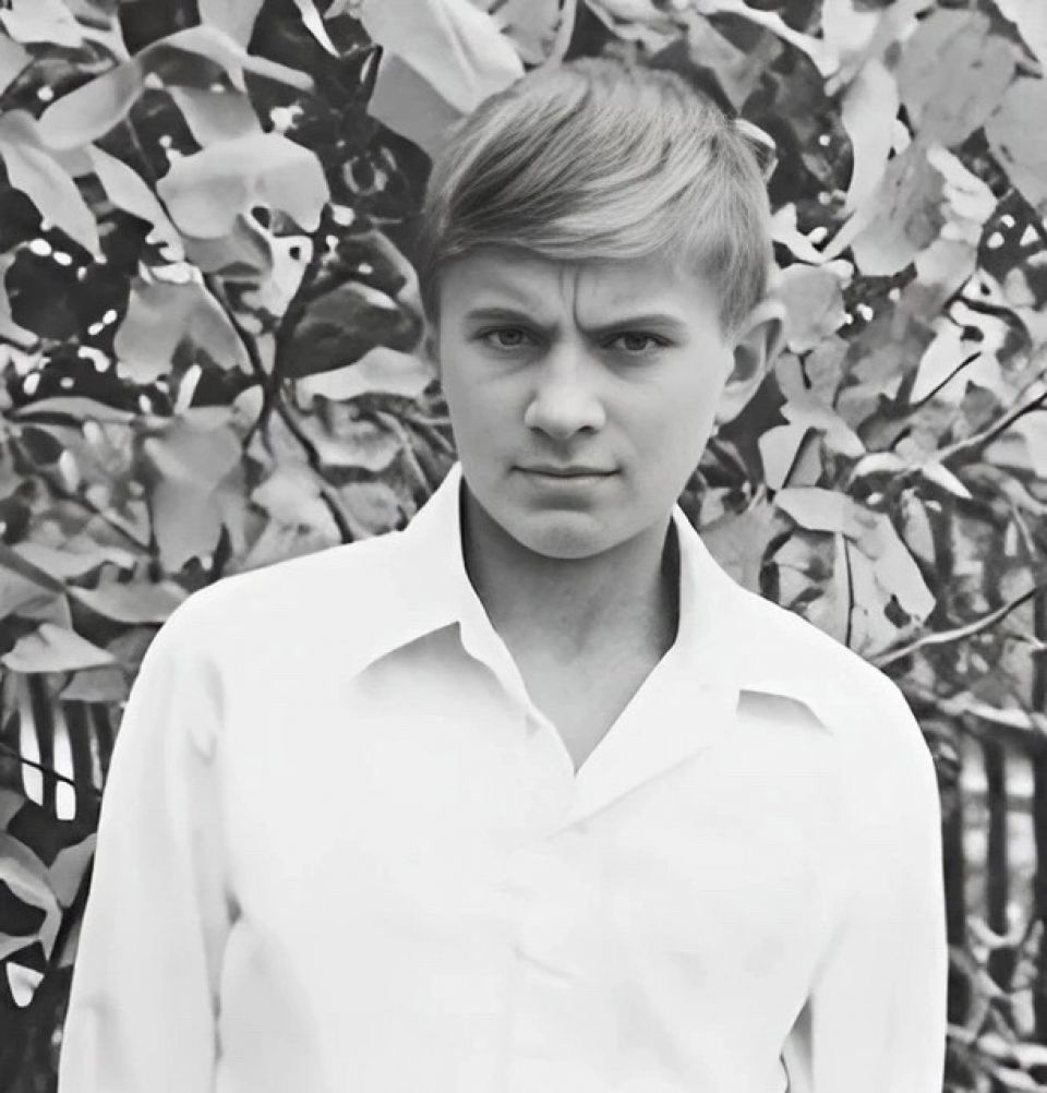 Школьник Алексей Сарычев