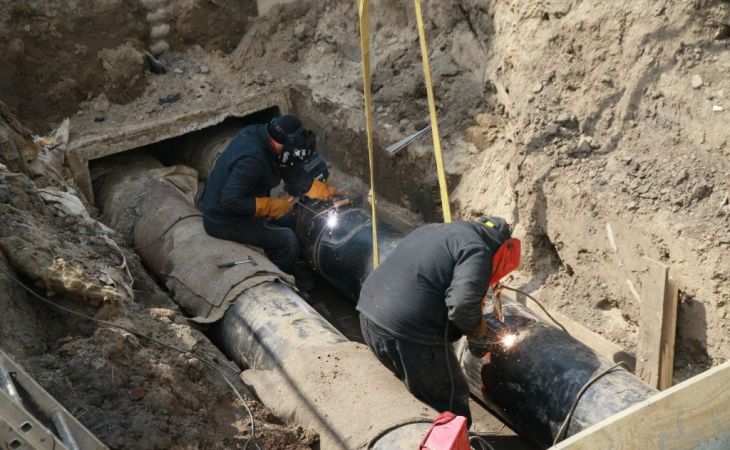 Ремонт теплосети в Барнауле