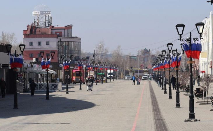 Жаркий апрель в Барнауле