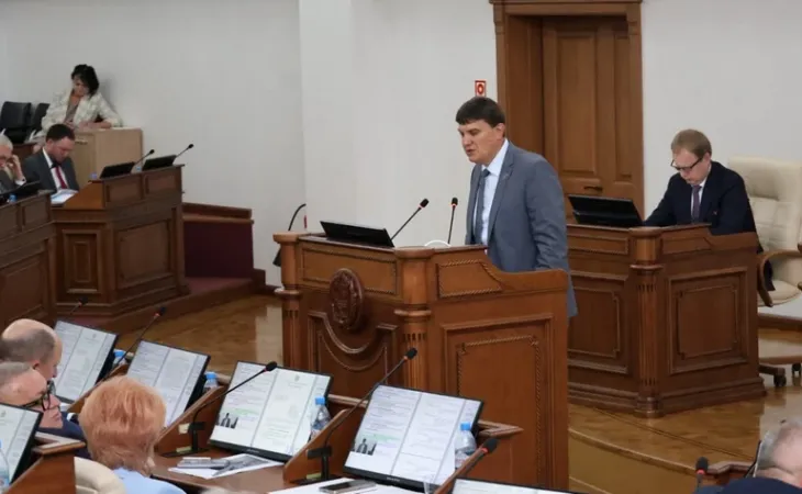 Глава Счетной палаты Алтайского края Виктор Миненок
