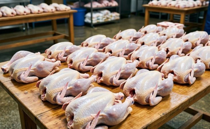 В Китай отправили 83 партии куриных крыльев и лапок
