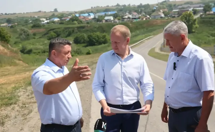 Рабочая поездка Виктора Томенко