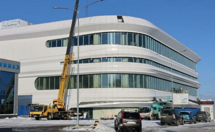 Строительство нового терминала в Барнауле
