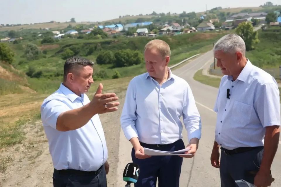 Виктор Томенко в Шелаболихинском районе