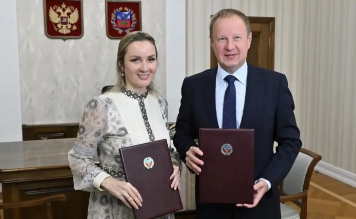 Мария Львова-Белова и Виктор Томенко
