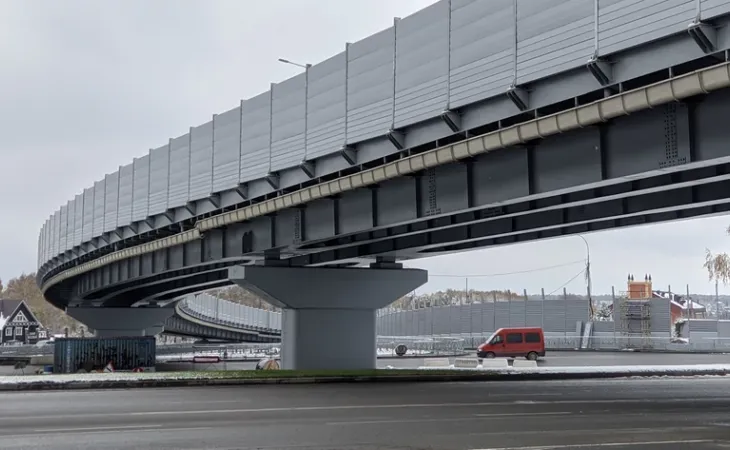 Транспортная развязка в Барнауле