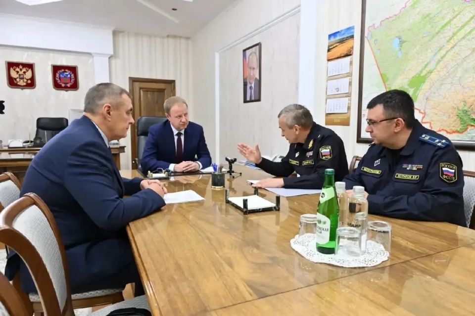 Рабочая встреча с Закиром Муратовым