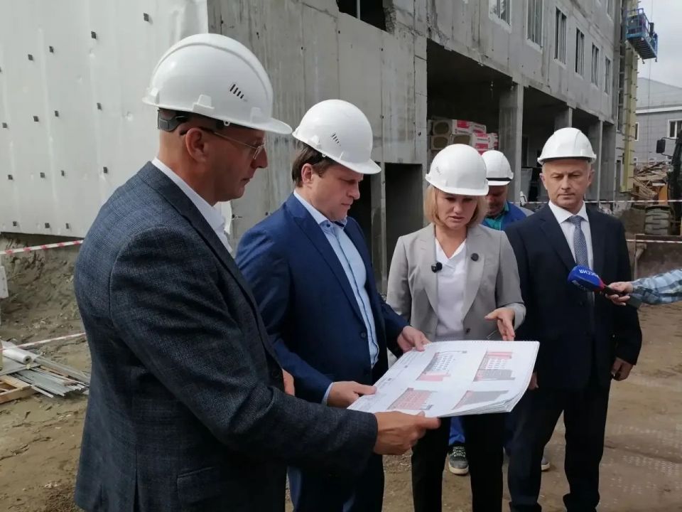 Строительство нового здания офтальмологической больницы