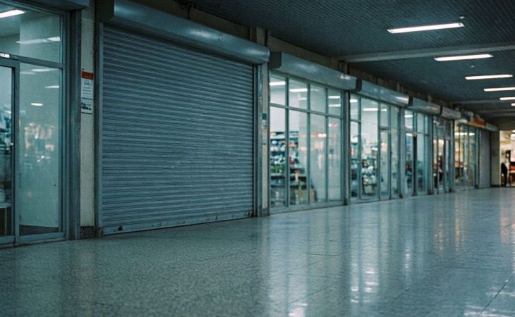 Закрытые магазины в ТЦ