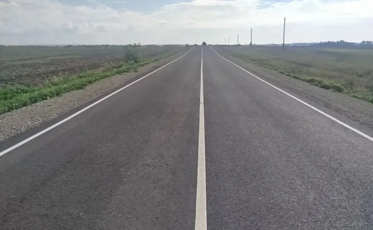 Отремонтированная дорога