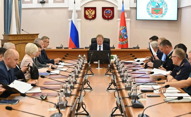 Заседание антитеррористической комиссии Алтайского края