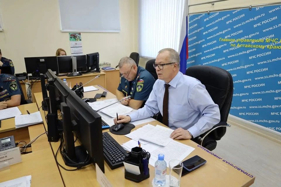 Совещание по итогам работы регионального МЧС