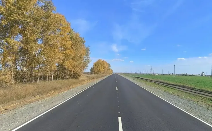 Отремонтированная дорога