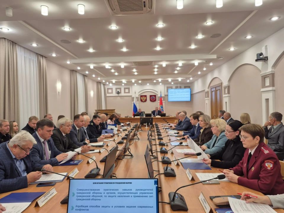 Заседание краевой комиссии по предупреждению и ликвидации чрезвычайных ситуаций и обеспечению пожарной безопасности