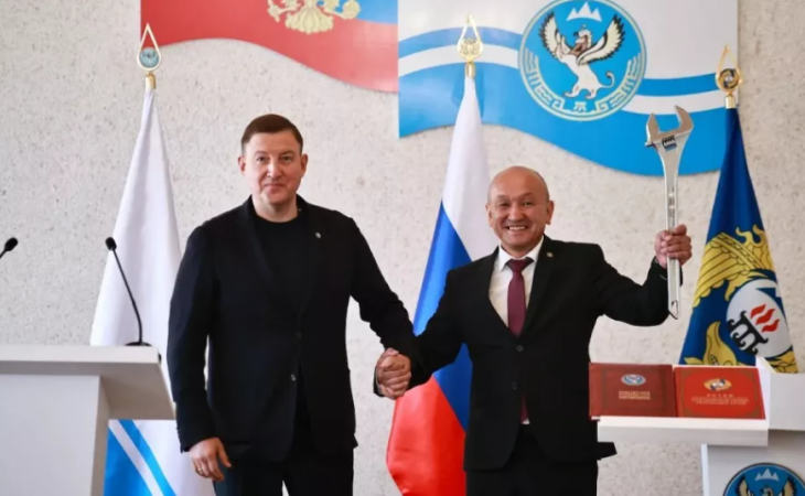 Андрей Турчак и Рустам Байдалаков